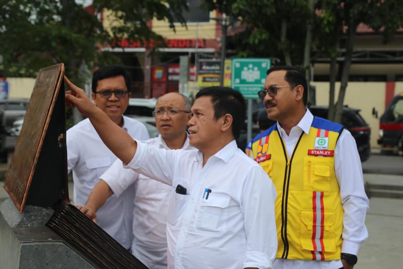Kepala BPIW Lakukan Monitoring Infrastruktur Terbangun di Kawasan Pariwisata Danau Toba 