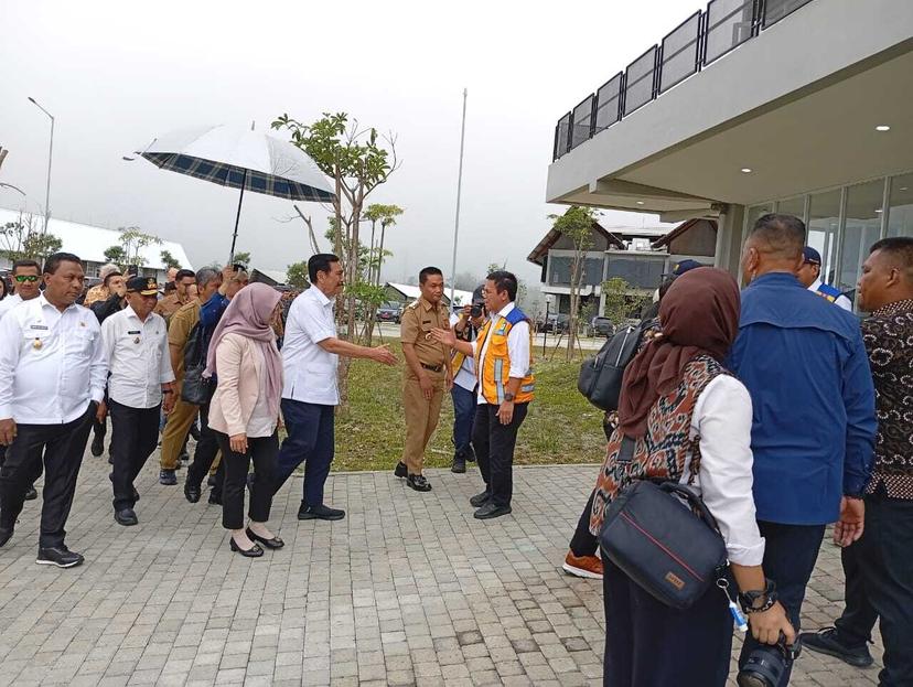 Kepala BPIW Hadiri Kunker Ketua Dewan Ekonomi Nasional ke TSTH2