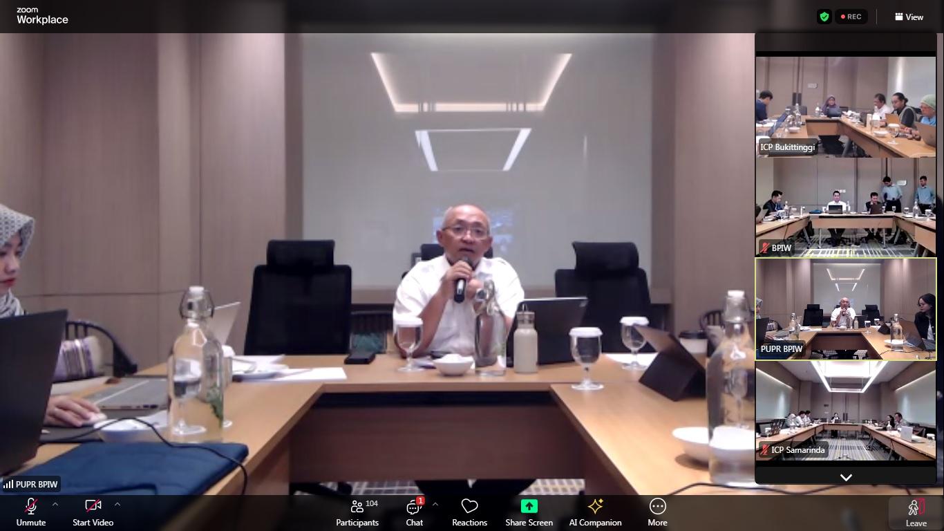 BPIW Jaring Gagasan Strategi Pengembangan Integrated City Planning (ICP) pada Kota Bukittinggi