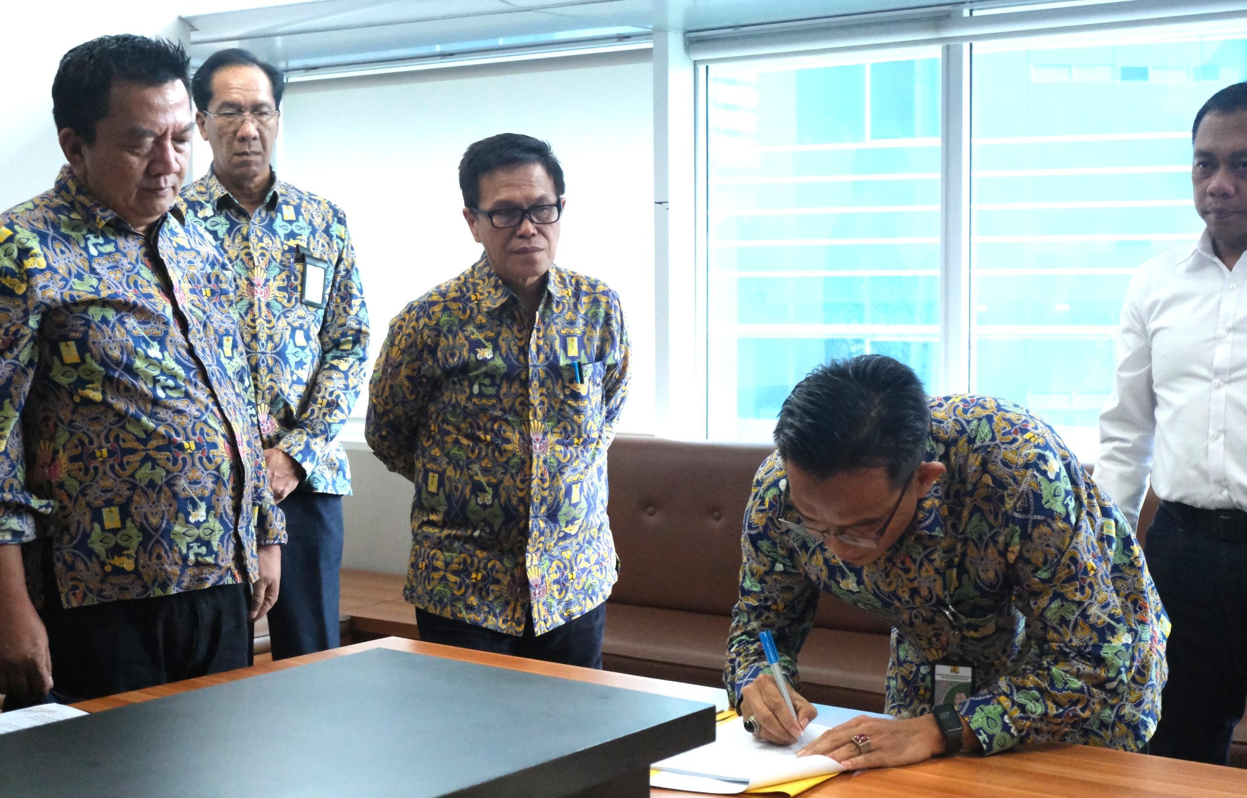 BPIW Laksanakan Penandatanganan Kontrak Integrated City Planning (ICP)  di Sulawesi, Maluku, dan Papua