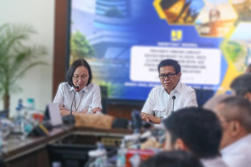 Perkuat Akuntabilitas, BPIW dan Inspektorat Jenderal Bahas Evaluasi  dan Mitigasi Risiko Program NUDP