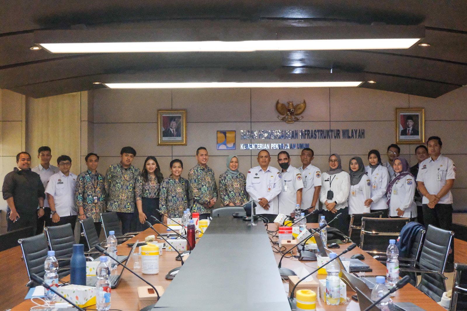 BNPP Kunjungi BPIW Bahas Pengembangan Kawasan Perbatasan Simantipal