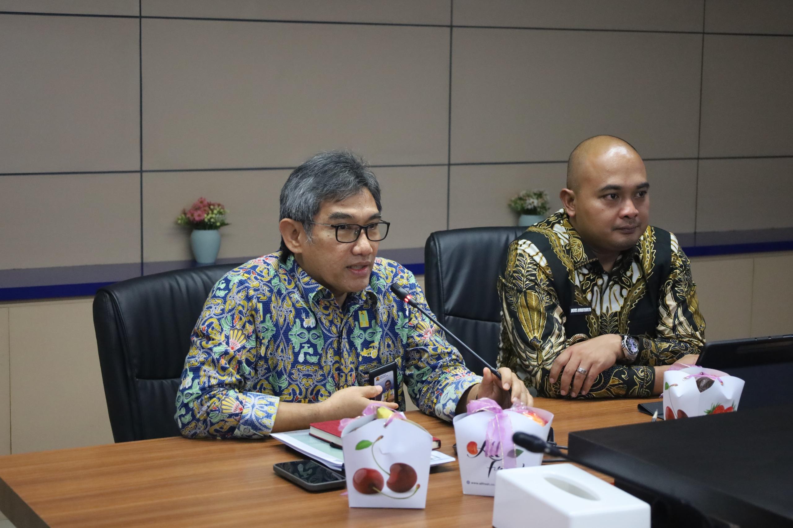 Audiensi Pemerintah Kabupaten Tebo Provinsi Jambi ke BPIW