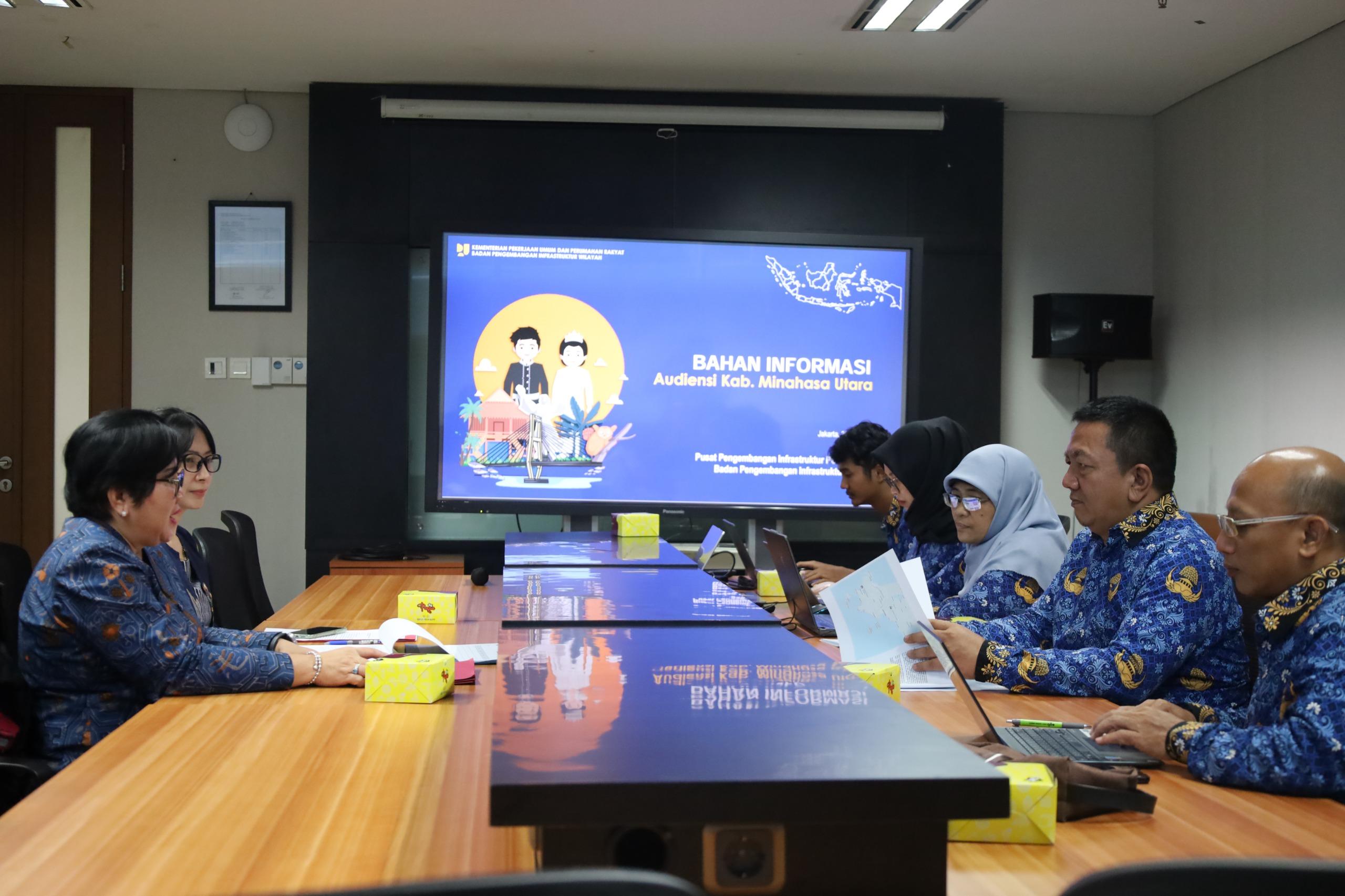 BPIW Terima Audiensi Pemkab Minahasa Utara Terkait Infrastruktur Jalan Daerah