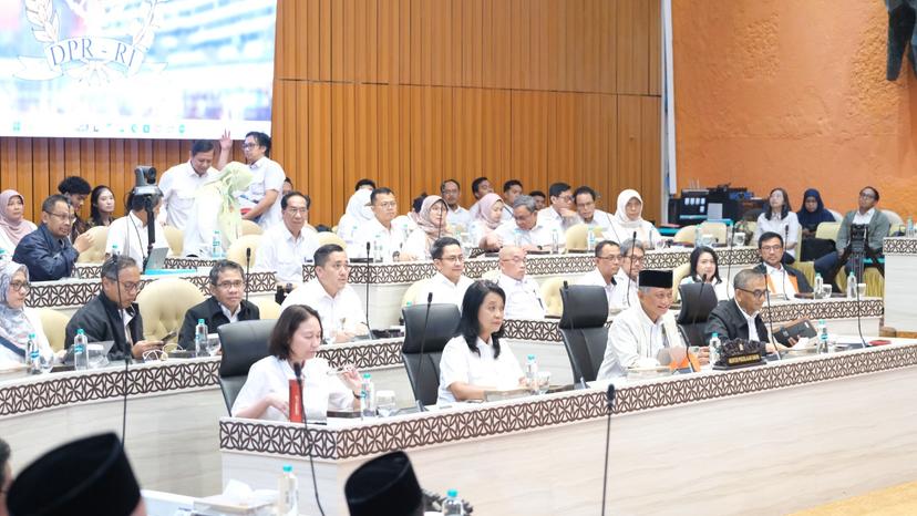 Kementerian PU dan Komisi V DPR RI Bahas Kebutuhan Anggaran Kementerian PU Tahun 2027