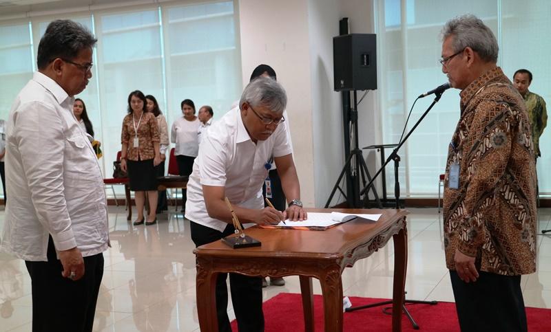 BPIW Gelar Serah Terima Jabatan Pimpinan Tinggi Pratama