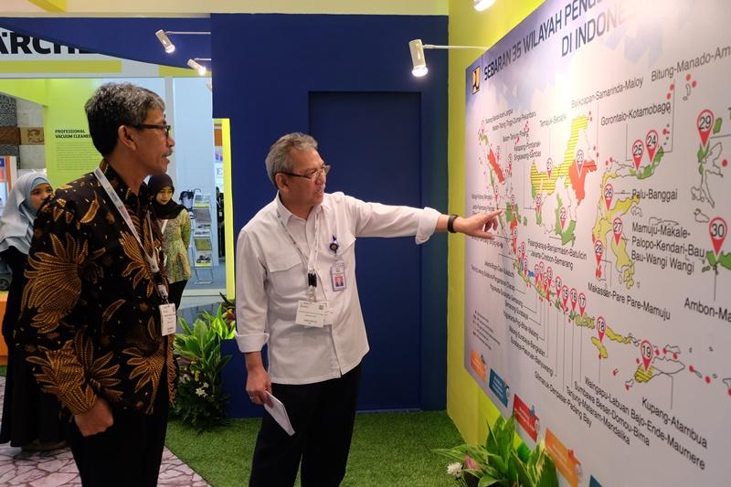 BPIW Ikut Serta Pameran Indonesia Infrastructure Week 2016