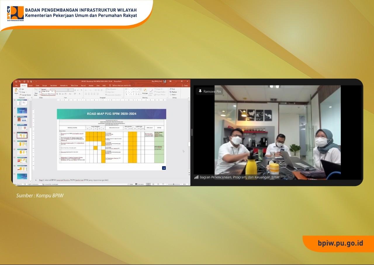 BPIW Bahas Draft SK Tim dan Roadmap Pengarusutamaan Gender 