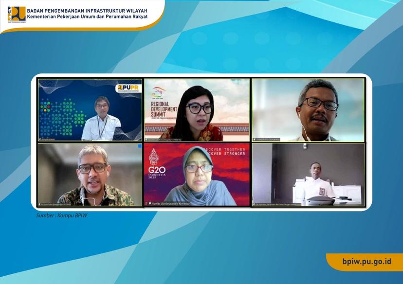 Kolaborasi Lintas K/L, BPIW Evaluasi Perencanaan Terpadu Pembangunan Kota Baru