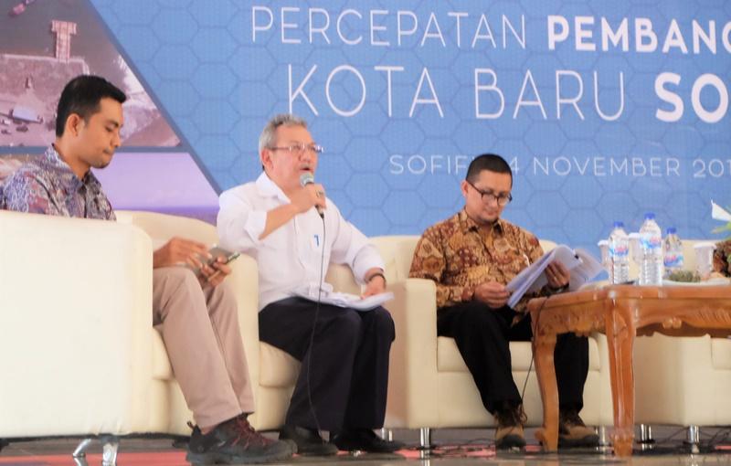 BPIW Pacu Percepatan Pengembangan Kota Baru Sofifi  
