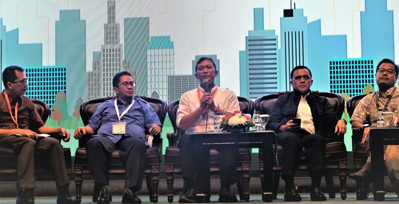BPIW Ramaikan Pameran Indonesia International Smart City Expo & Forum 2017