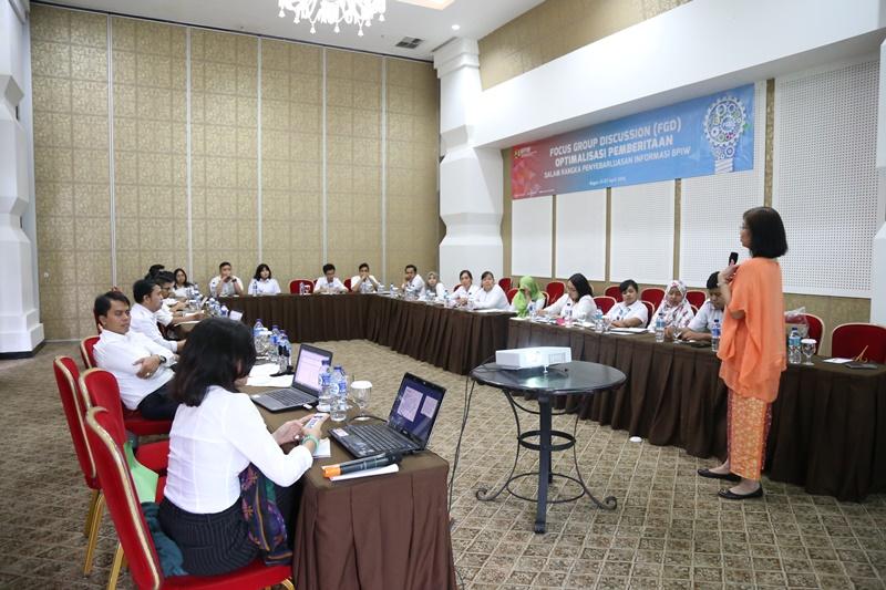 Bagian Layanan Informasi BPIW Lakukan FGD Optimalisasi Pemberitaan 