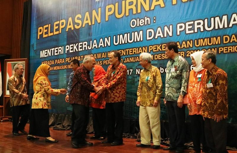Menteri PUPR Lepas Pegawai BPIW yang Telah Purna Karya Bakti 