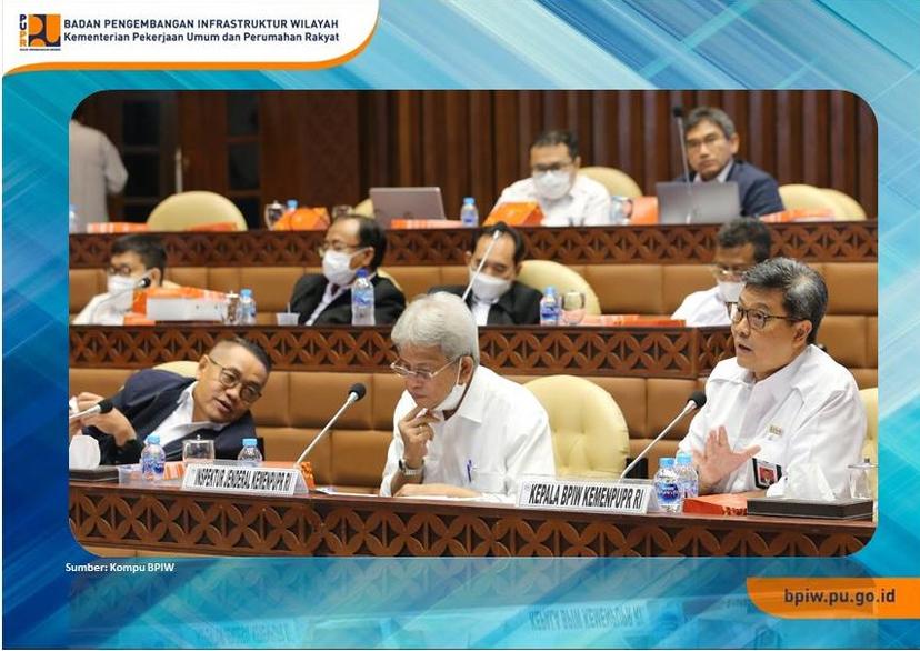 Agustus 2022, BPIW Capai Realisasi Keuangan 44,55% dan Realisasi Fisik 44,57%
