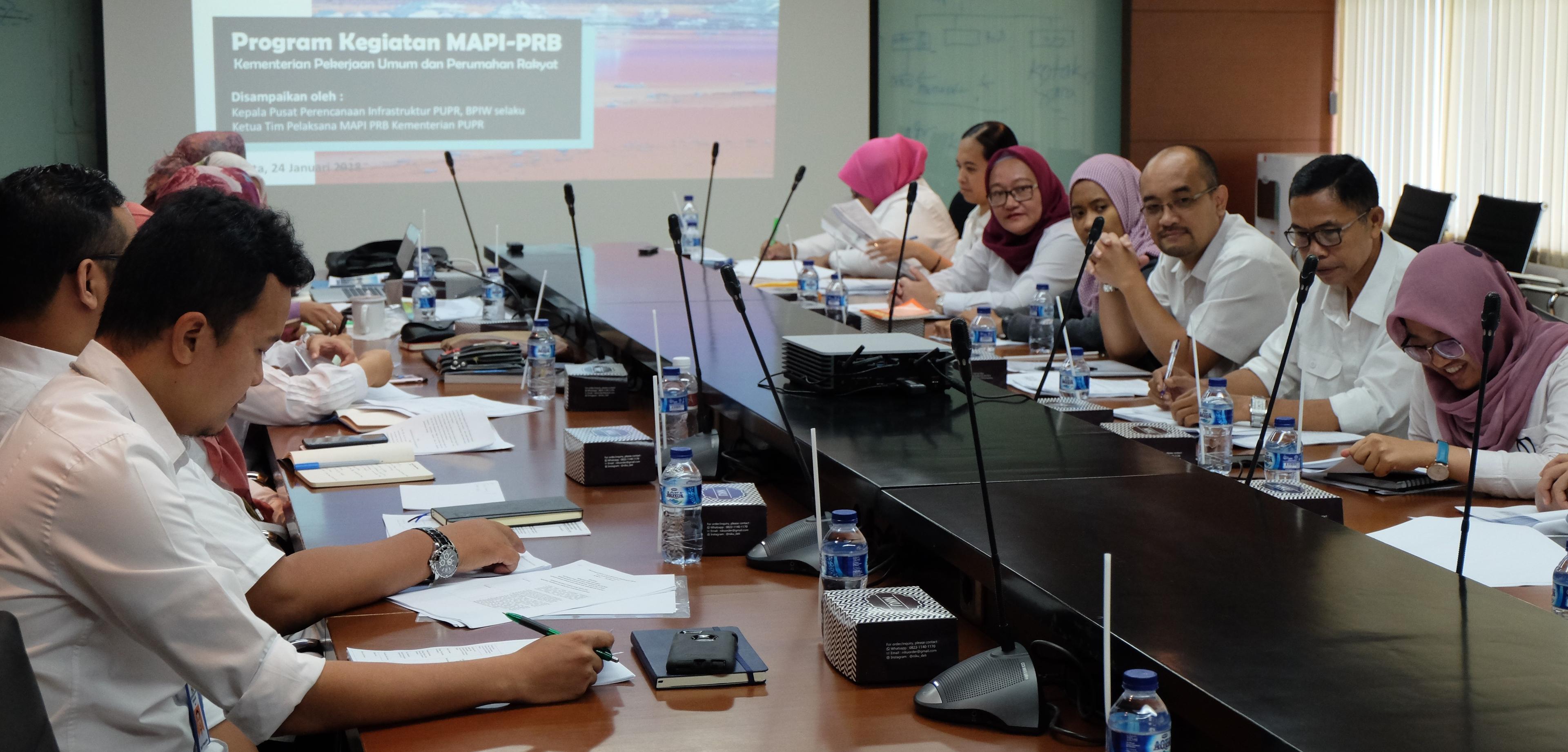 Wujudkan Infrastruktur Tanggap Perubahan Iklim dan Risiko Bencana, BPIW Susun Rapermen RAN MAPI PRB 