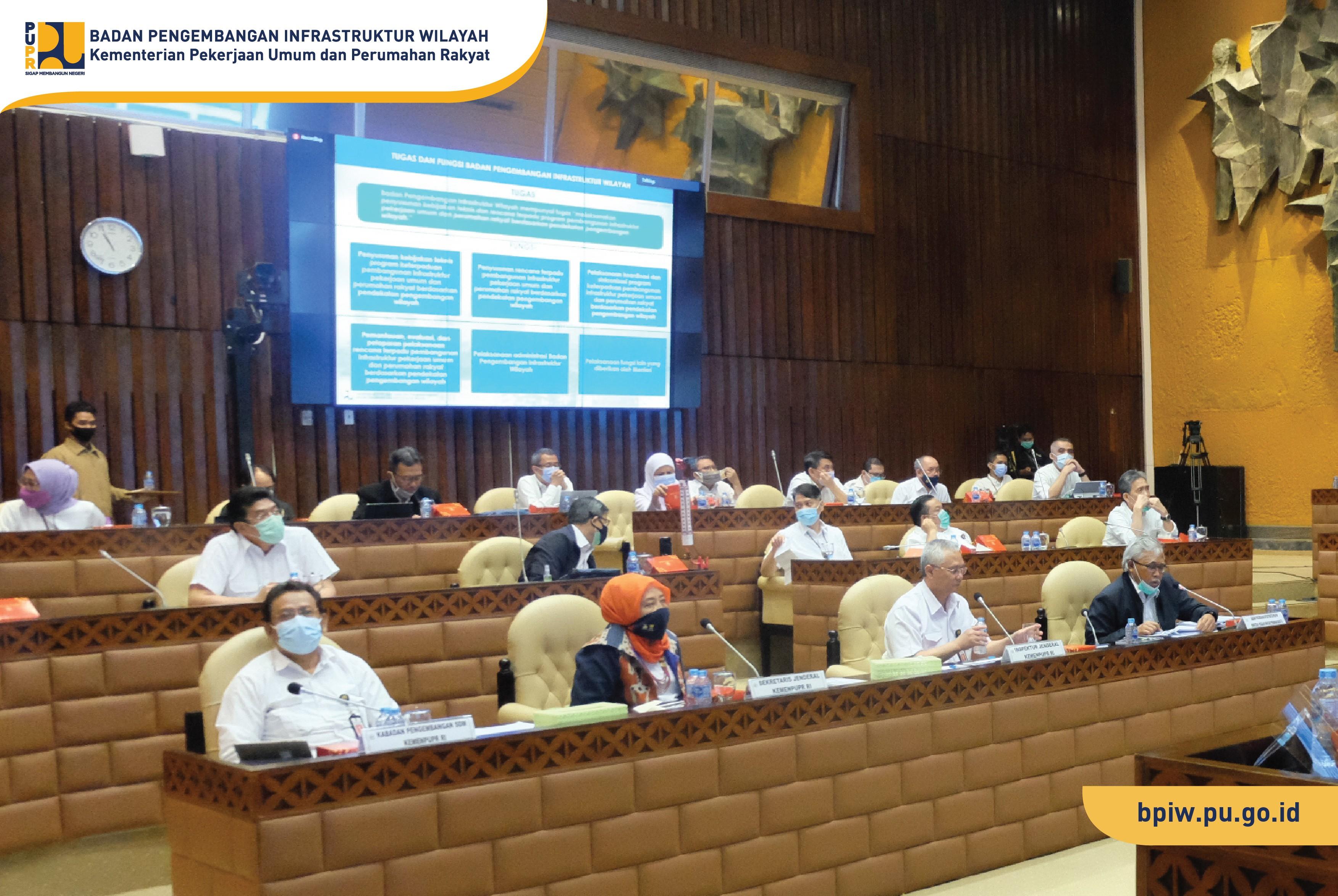 Komisi V DPR RI Beri Masukan, BPIW Siap Menindaklanjuti