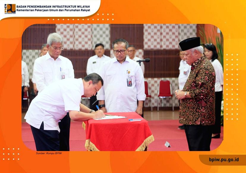 Kapuswil III BPIW Dilantik Jabat Staf Ahli Kementerian PUPR