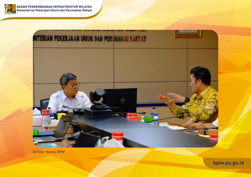 Kepala BPIW Menerima Kunjungan Kerja Pj. Bupati Bener Meriah