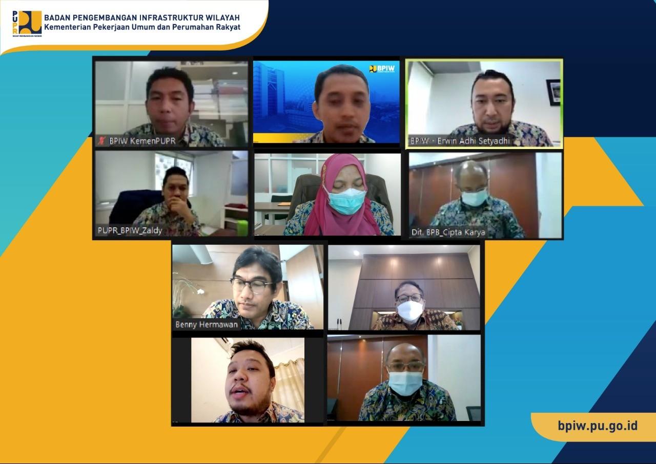 BPIW Lakukan Sosialisasi Peraturan Pelaksanaan Undang-Undang Nomor 11 Tahun 2020 Tentang Cipta Kerja