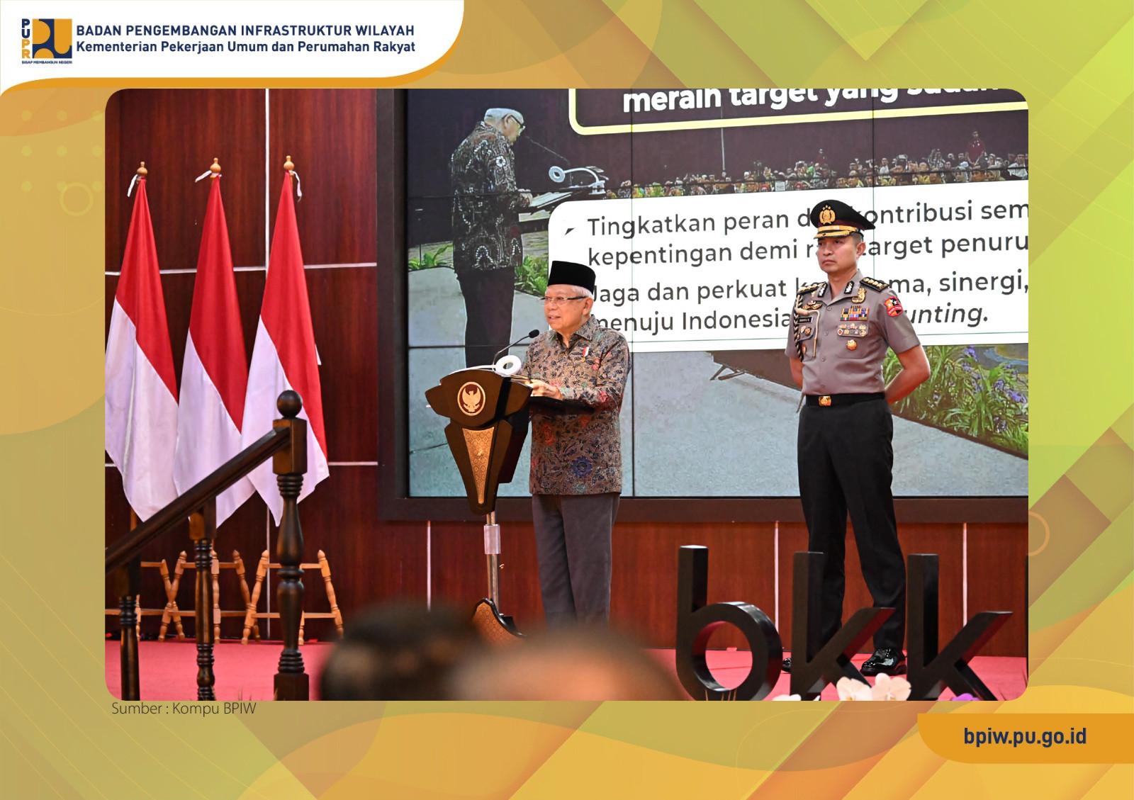 Buka Rakernas BKKBN, Wapres Dorong Kawal Peningkatan Kualitas SDM