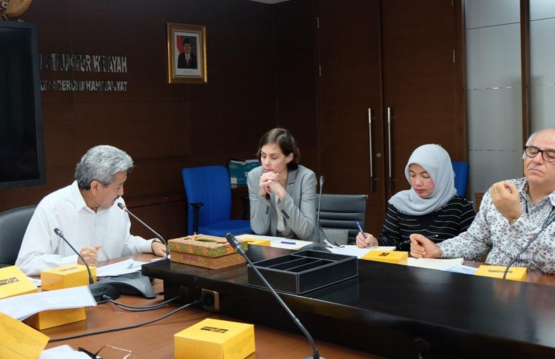 BPIW Kembali Lakukan Koordinasi dengan World Bank Terkait Pengembangan tiga Kawasan Wisata