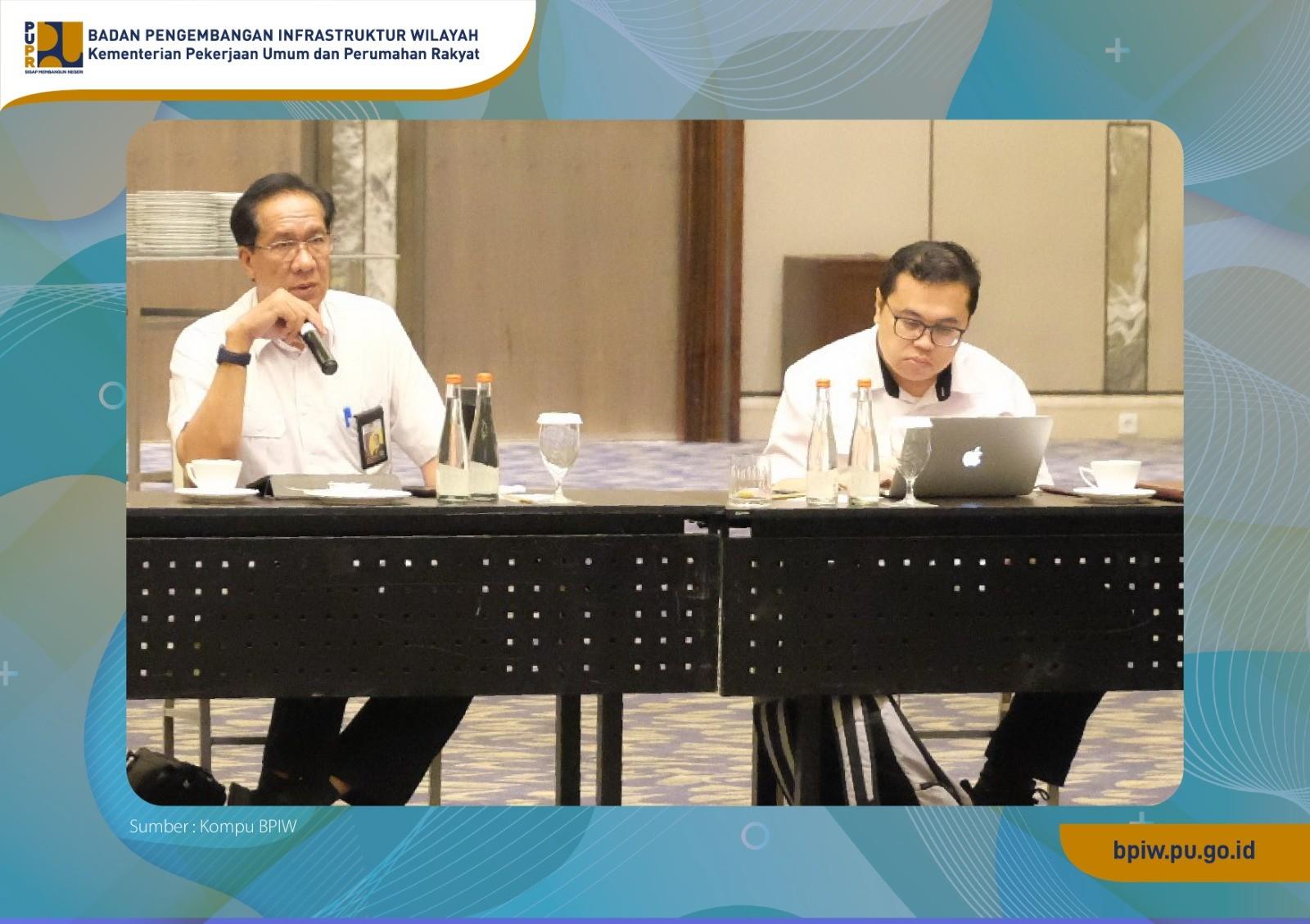 BPIW dan Unor Teknis Matangkan Materi Rakorbangwil 2023