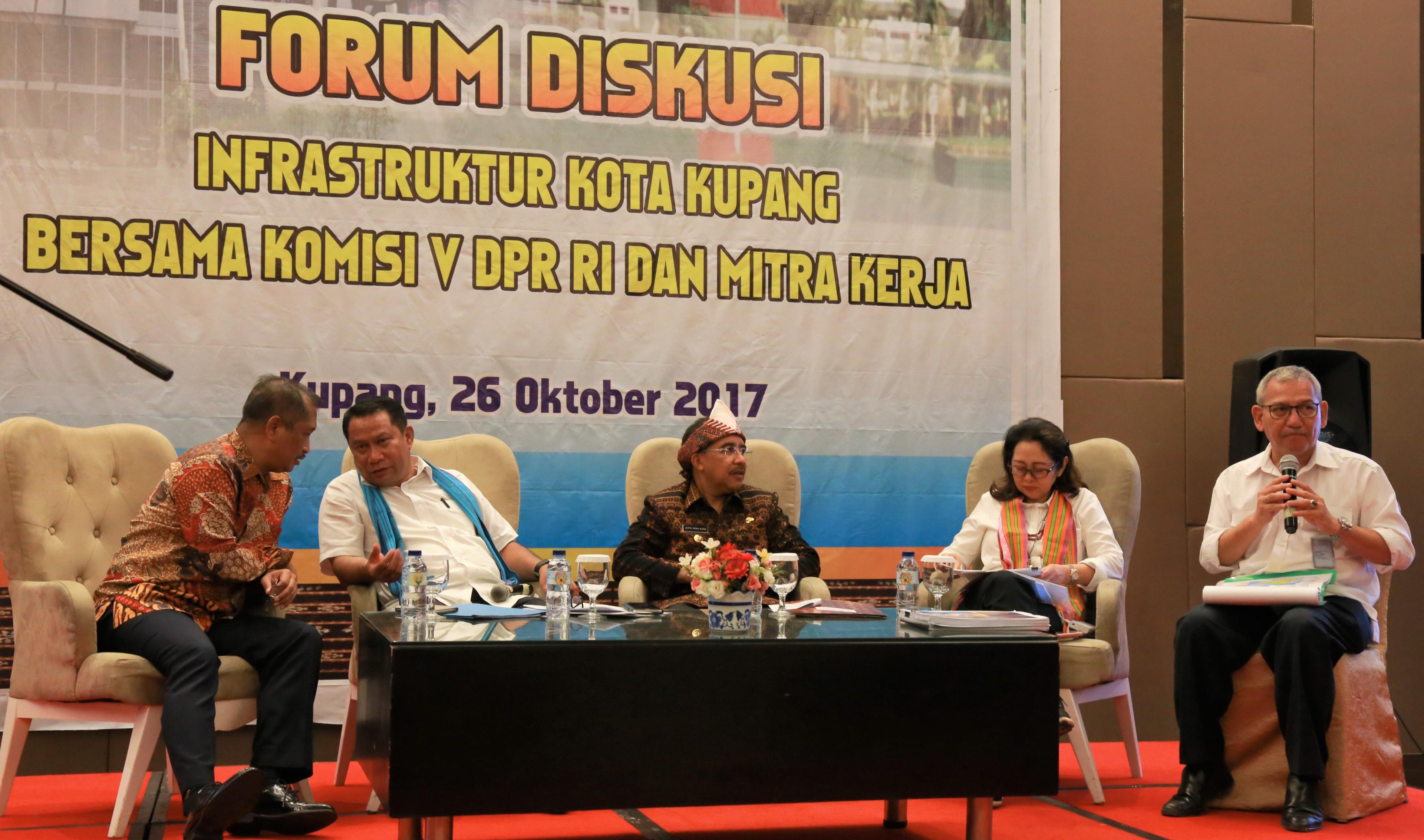Percepat Pengembangan Infrastruktur Kupang, Komisi V DPR RI Kunker ke NTT