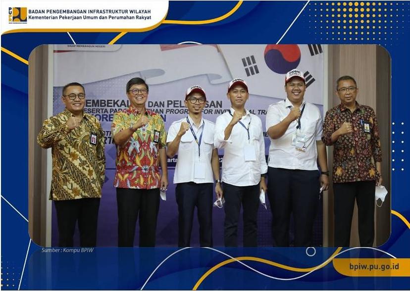 Tiga Pegawai BPIW Ikuti Pelatihan Smart City di Korea Selatan