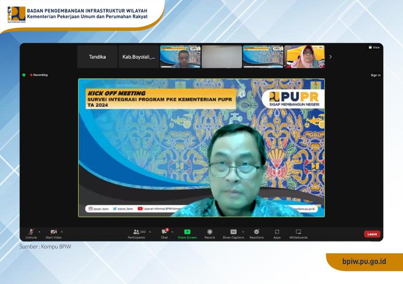 Percepat Penghapusan Kemiskinan Ekstrem 2024, BPIW Gelar Survei Integrasi Program PUPR di 20 Lokus Prioritas