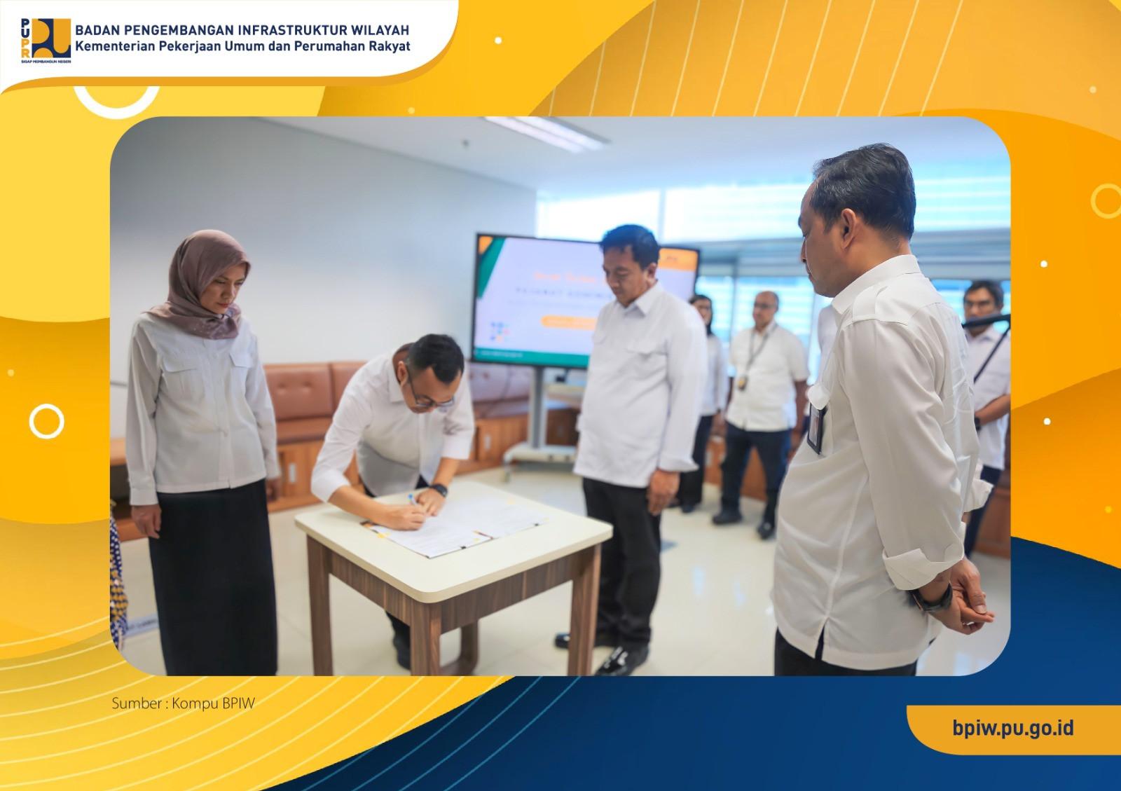 Andie Pramudita Jabat Kepala Bidang Pengembangan Infrastruktur PUPR Wilayah III.C