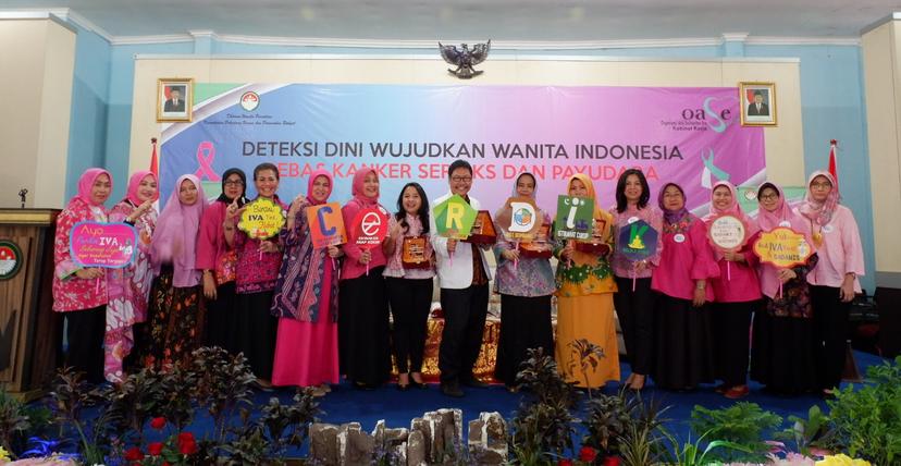 Usai Aceh dan Manado, DWP Kementerian PUPR Lakukan Kampanye, Sosialisasi dan Pemeriksaan Kanker di Surabaya