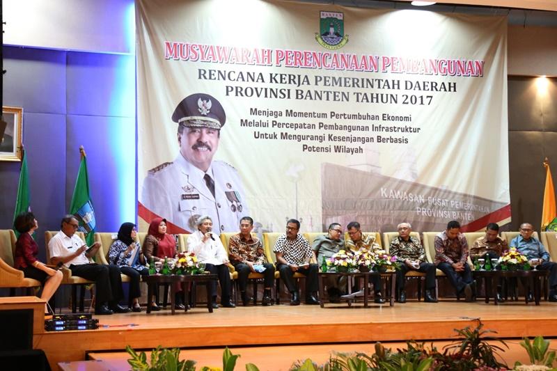 Provinsi Banten Prioritaskan Pembangunan Infrastruktur  di Tahun 2017 