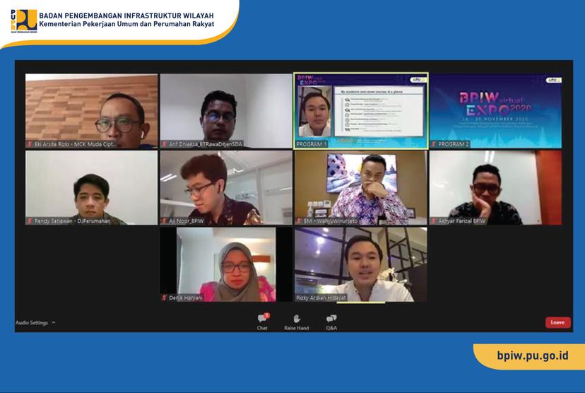 Talk Series ke-3 BPIW Virtual Expo Tampilkan Peran Nyata Generasi Muda