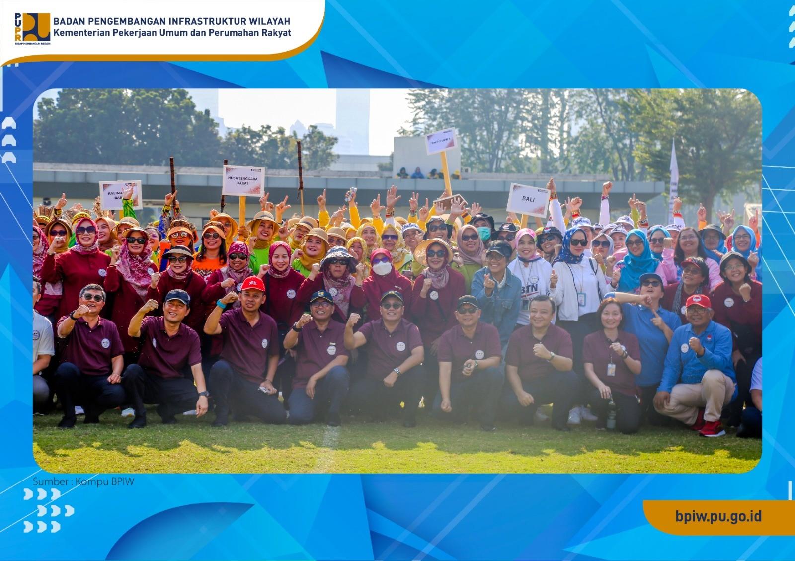 36 Tim Ikuti Turnamen Gateball Nasional yang diadakan DWP Kementerian PUPR