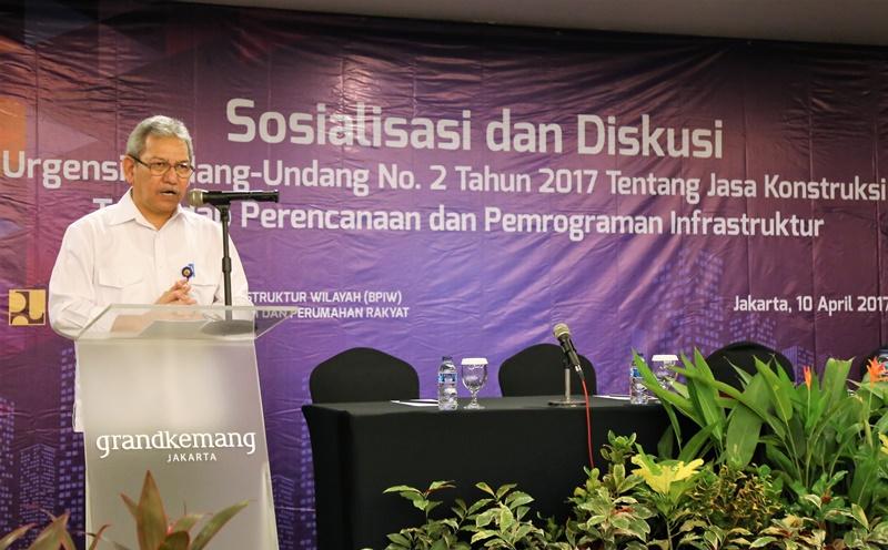 BPIW Gelar Sosialisasi dan Diskusi Undang-Undang Jasa Konstruksi