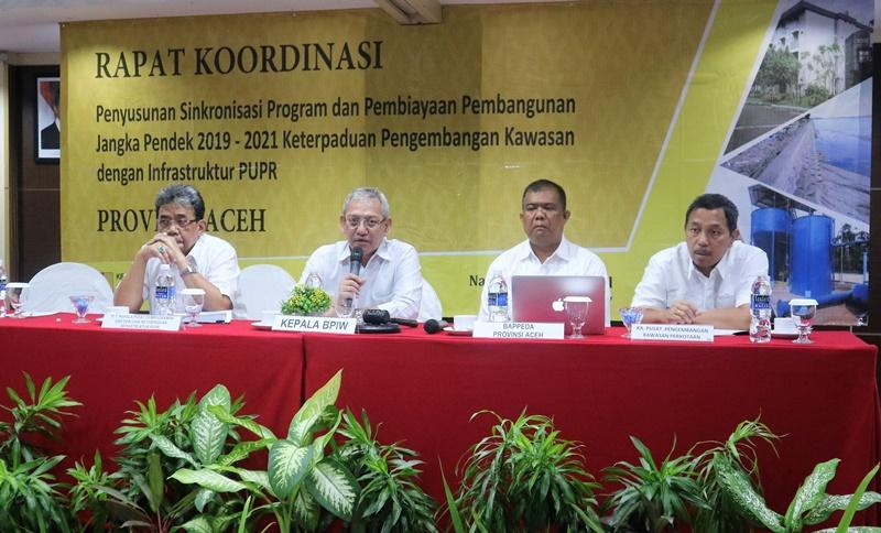 BPIW Gelar Sinkronisasi Program dan Pembiayaan Pembangunan Jangka Pendek 2019-2021
