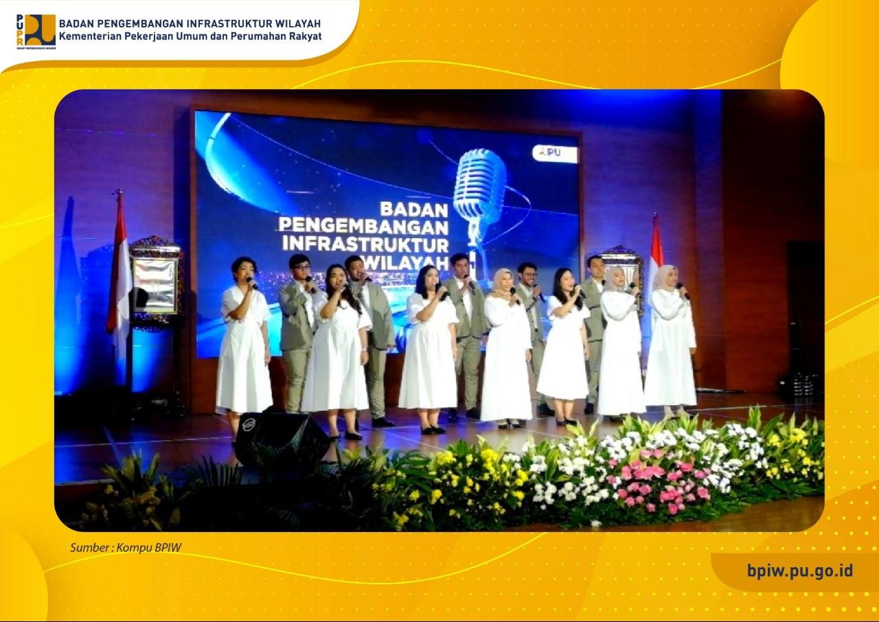 Vokal Grup BPIW Tampil Penuh Semangat 