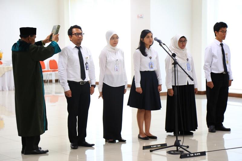 Kepala BPIW Lantik 5 Pejabat Eselon IV