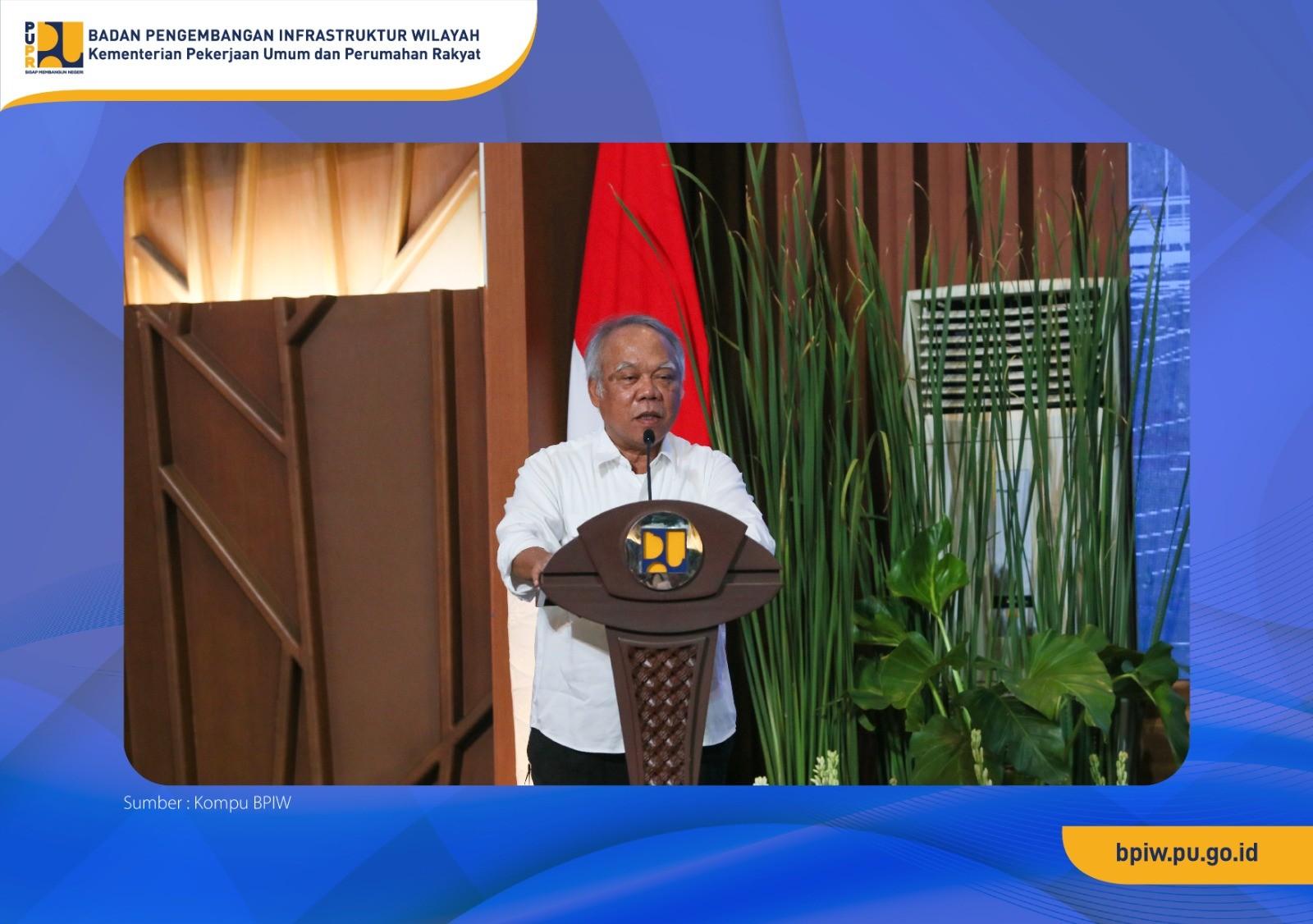 Menteri PUPR Buka Seminar Nasional Kota Ramah Air, Kolaborasi BPIW dengan IAP