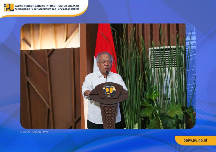 Menteri PUPR Buka Seminar Nasional Kota Ramah Air, Kolaborasi BPIW dengan IAP