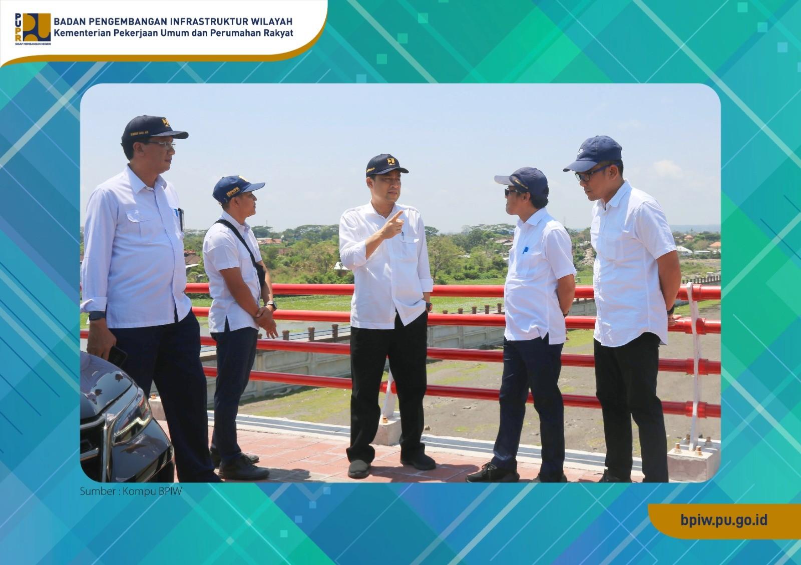 Dukung Peningkatan Kunjungan Wisata, Tim BPIW Kunjungi Infrastruktur PUPR Pendukung Pariwisata di Bali