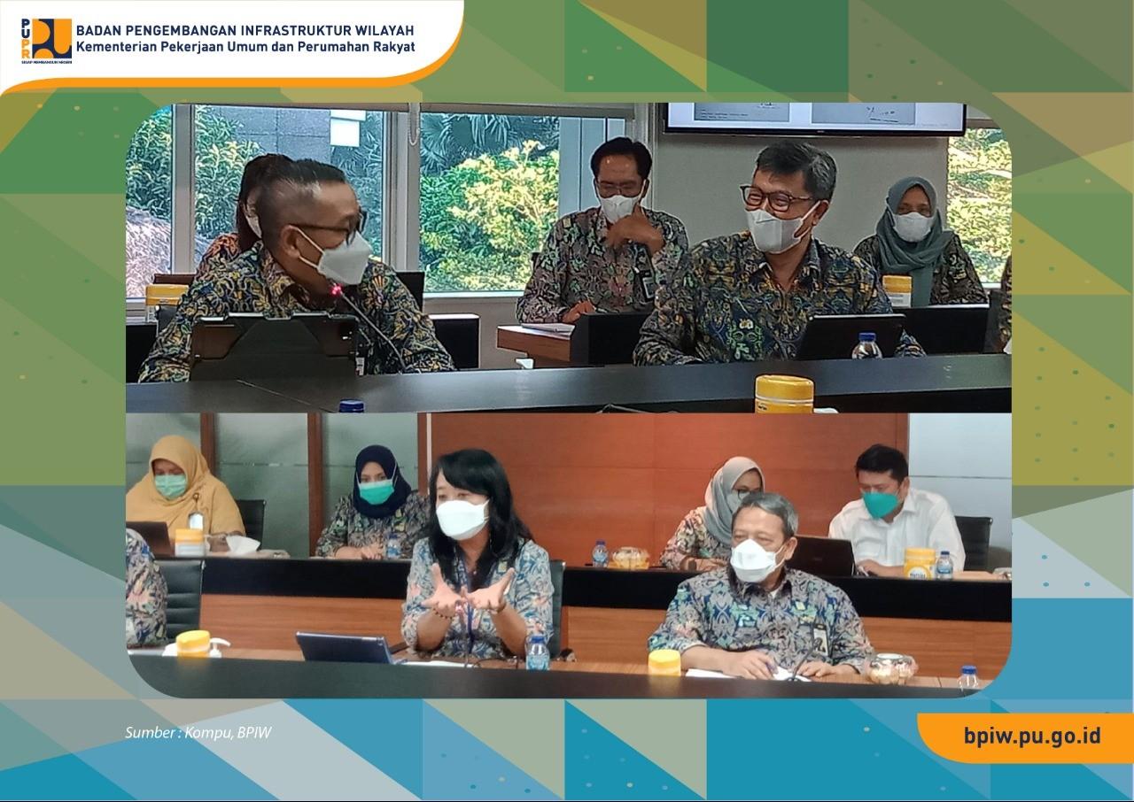 Bahas Penanganan Kawasan Permukiman Kumuh Perkotaan, BPIW Lakukan Pertemuan dengan Ditjen Cipta Karya dan Perumahan