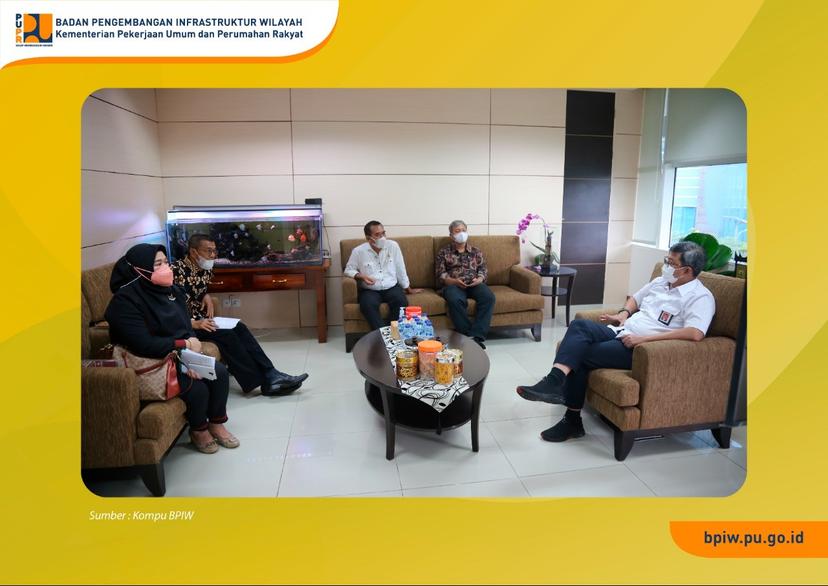 Kepala BPIW Terima Kunjungan Wakil Bupati Dompu