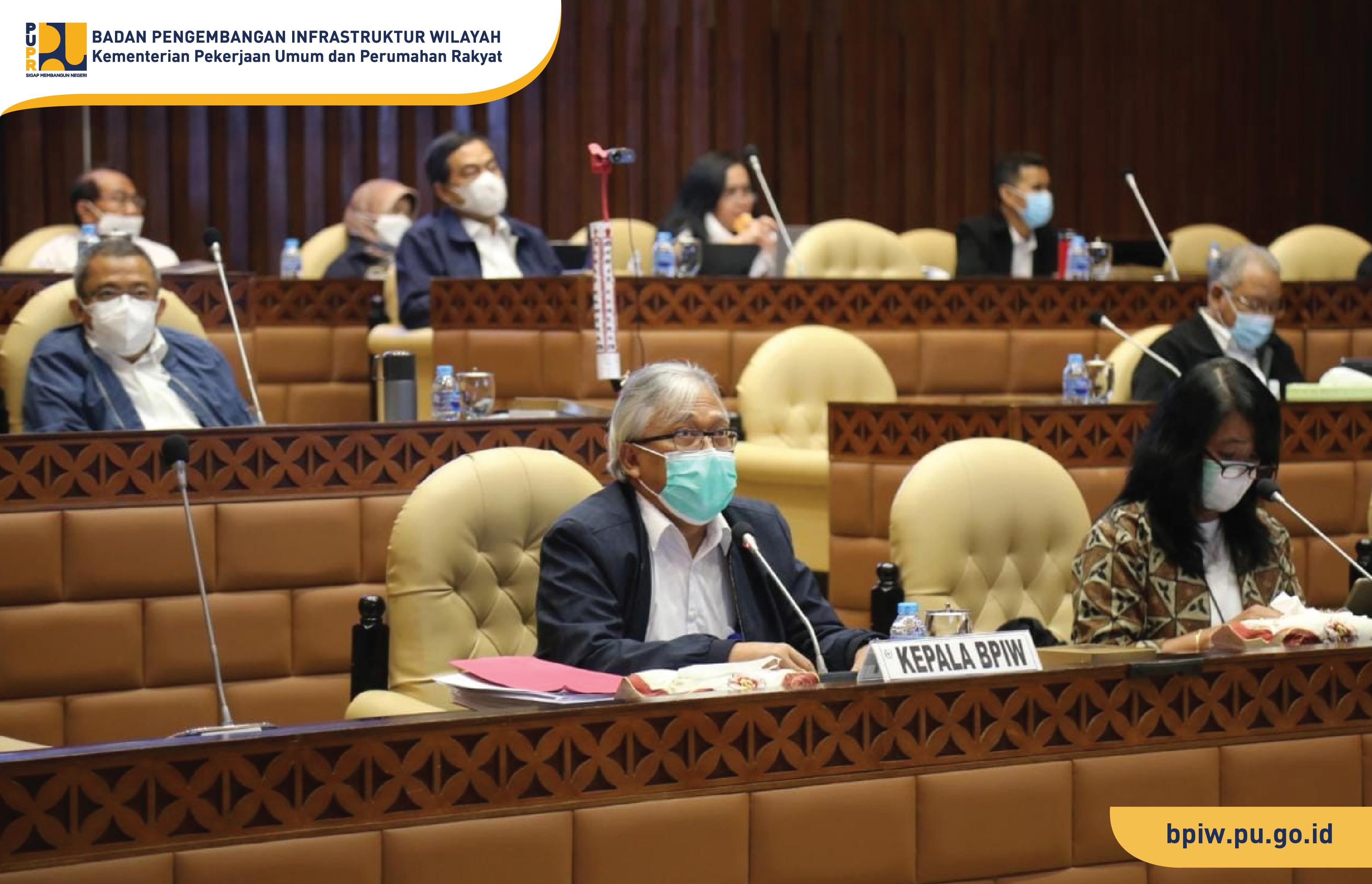 Paparkan Rencana Kerja 2021, Komisi V Apresiasi BPIW 