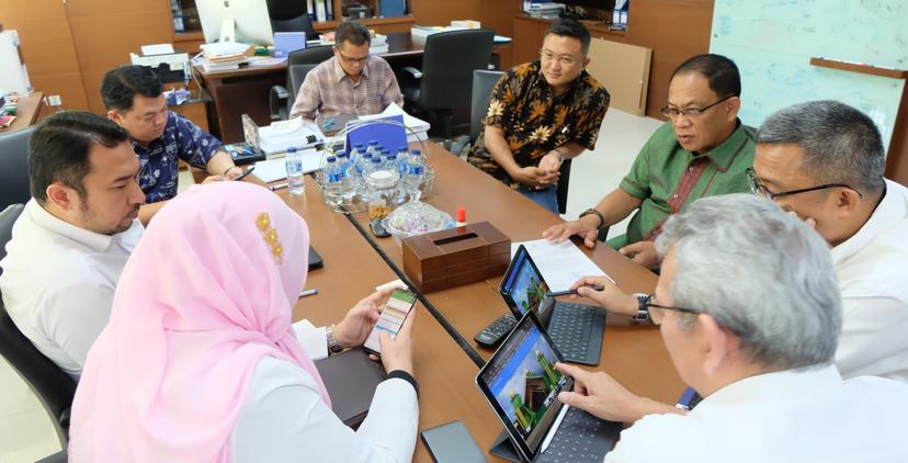 Kunjungi BPIW, Pemkab Lingga Berharap Dukungan Infrastruktur