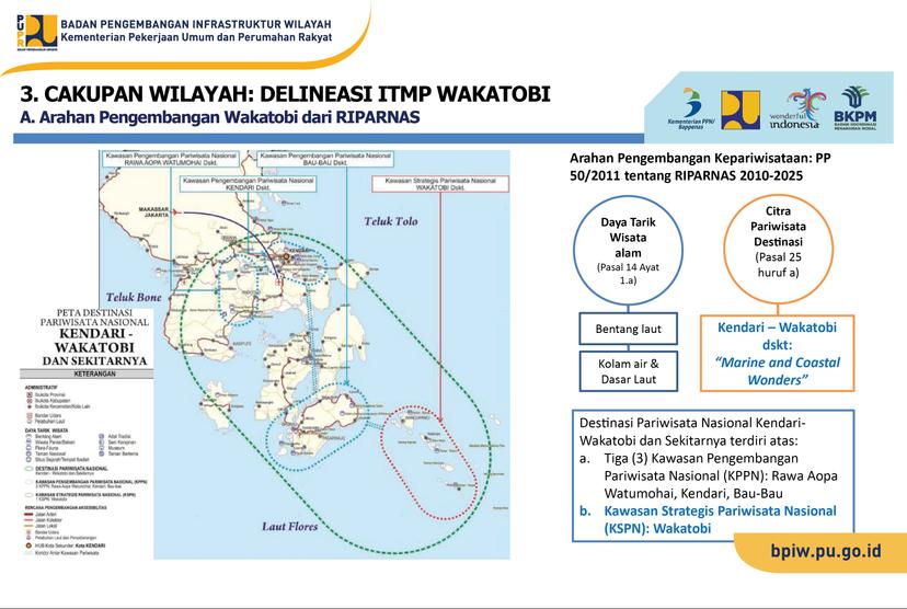 Kepala BPIW Paparkan ITMP Terkait Rencana Pengembangan Kawasan Wakatobi pada Courtesy Meeting