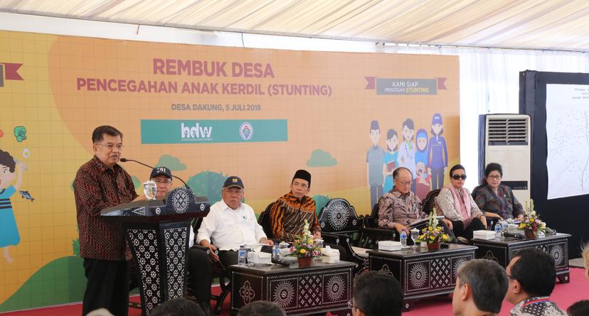 Menteri PUPR Ikut Dampingi Wapres Kunker Tinjau Penanganan Stunting di NTB