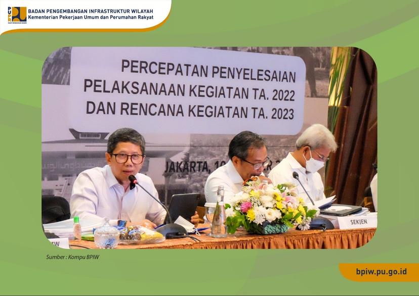 Kapuswil I BPIW Paparkan Hasil Survei Penanganan Kemiskinan Ekstrem pada Rapat Koordinasi Ditjen Cipta Karya