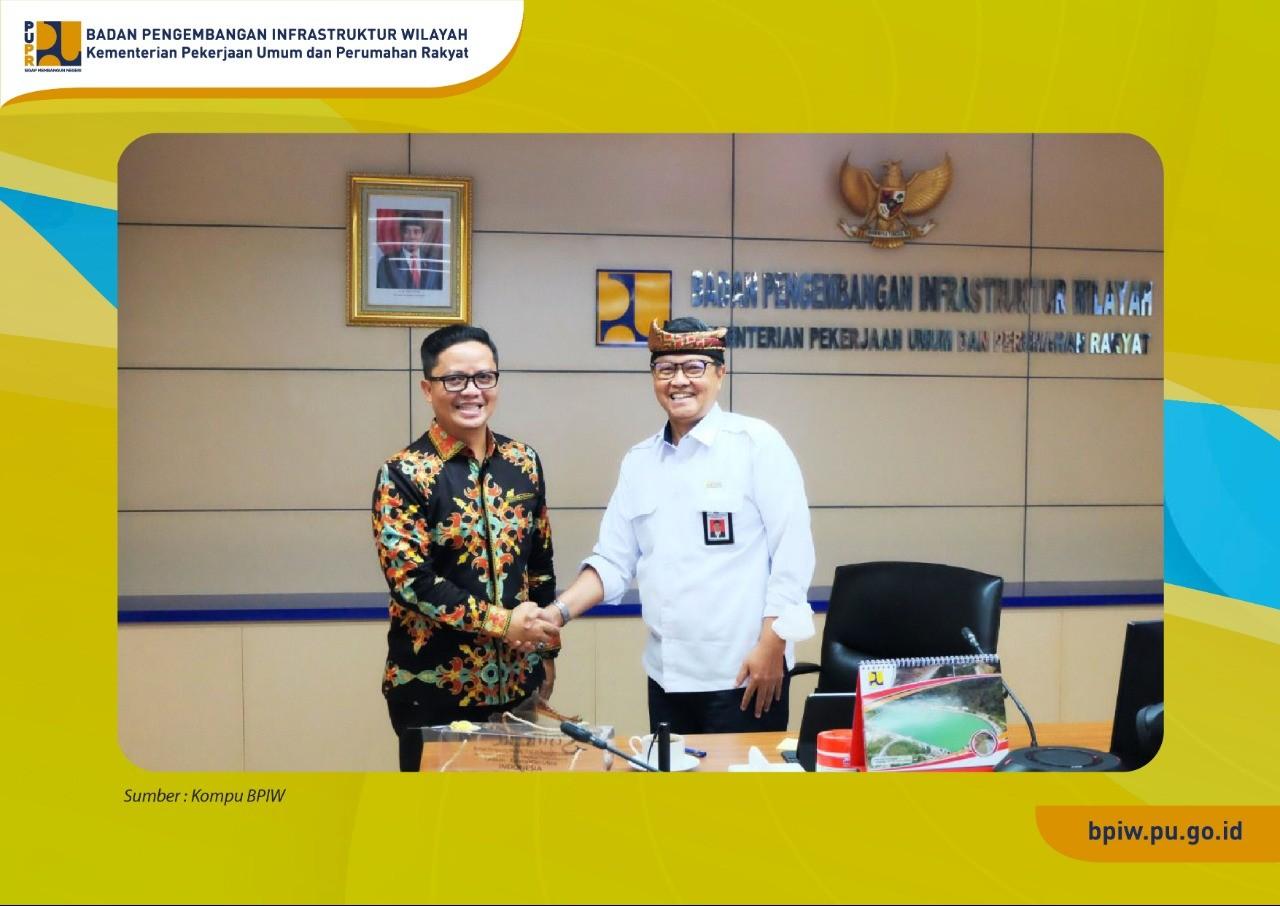 Kunjungi BPIW, Bupati Tana Tidung Usulkan Sejumlah Pembangunan Infrastruktur 