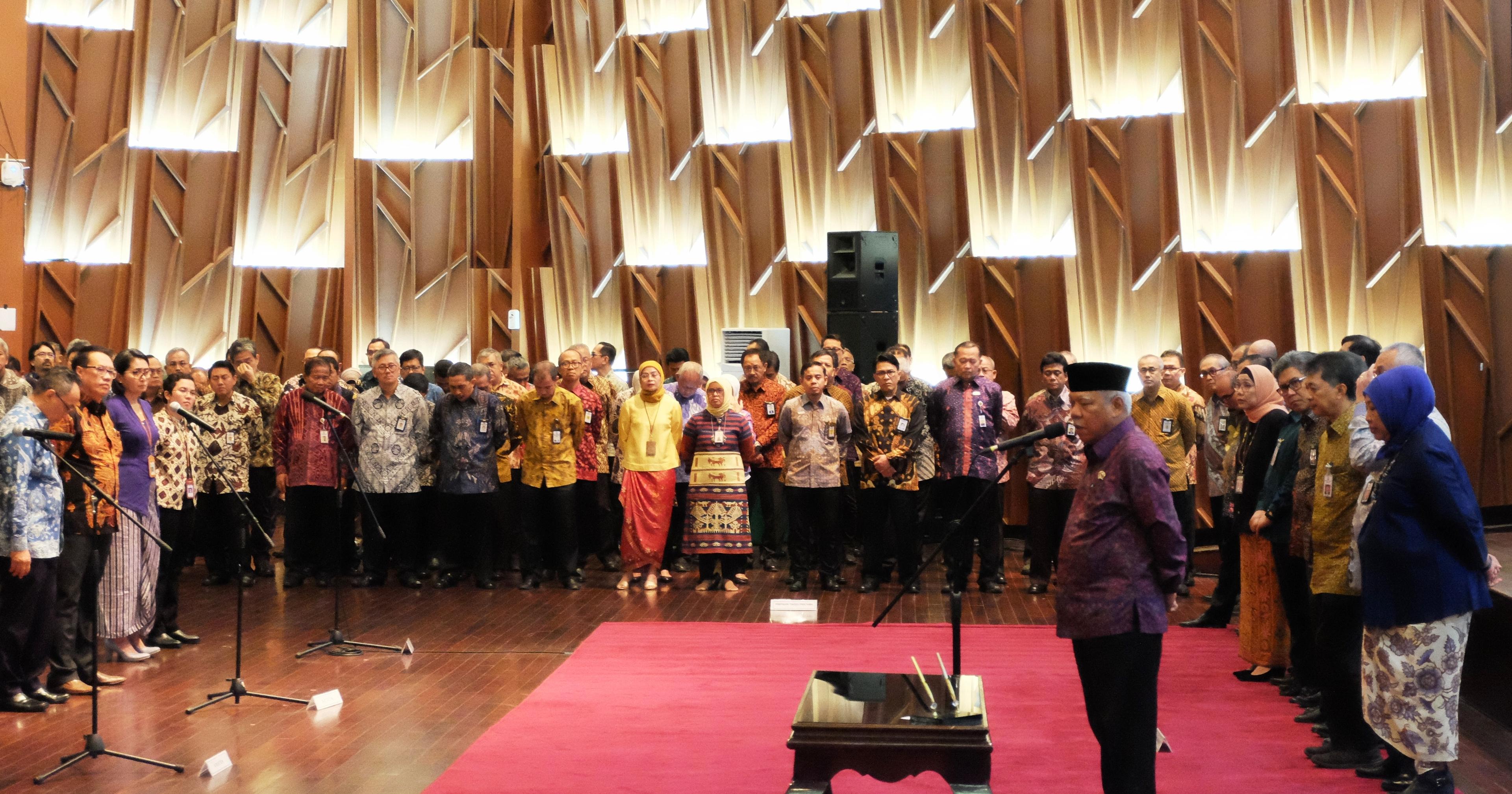Tiga Pejabat Baru Isi Posisi Struktural di BPIW